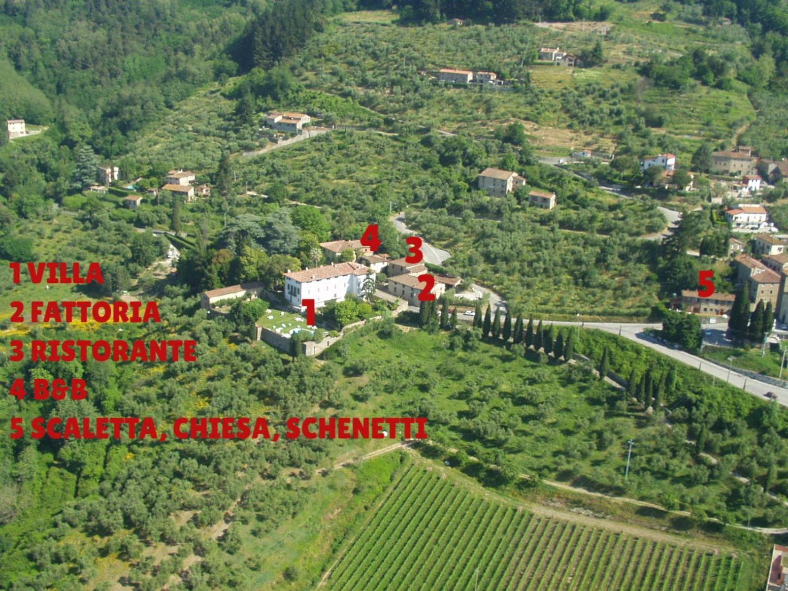 Willa Fattoria Gambaro Di Petrognano Collodi Zewnętrze zdjęcie